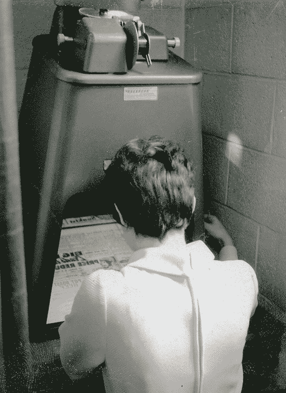 Microfilm Reader 1969