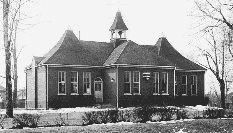Old Sandwich Library, 1954