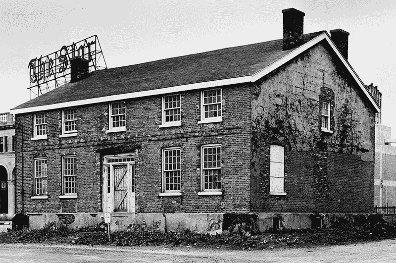Francois Baby House before restoration c1956