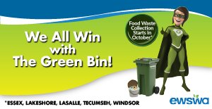 Image of We all Win with The Green Bin - Food Waste Collection Starts in October