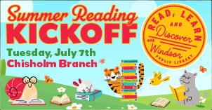 Summer Reading Kickoff Tuesday July 7